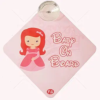 Baby ON Board Littel Girl