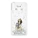 Produktbild A20 A30 Flüssig Handyhülle für Samsung Galaxy A20 A30 Hülle Durchsichtige Glitzer Treibsand Flüssigkeit Quicksand Silikon Case Cover Glitter Tasche Dünn Schutzhülle Skin Schale Handytasche Hund