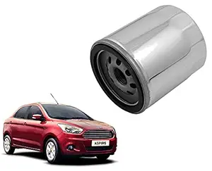 Auto Spare World Engine Oil Filter for Ford Figo Aspire 2015-2018 Diesel Set of 1 Pcs.
