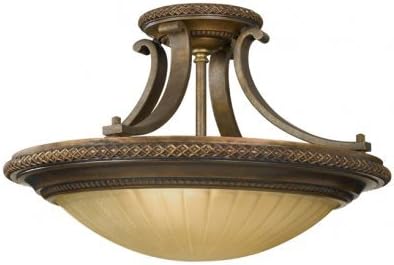 Kelham Hall 2 Light Semi-Flush Ceiling Light