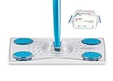Mop también adecuado para más toallas de camino - simplemente en las 4 soportes de silicona tropezar y listo...