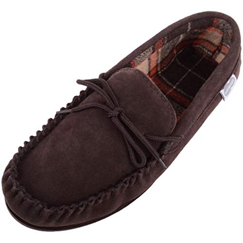 SNUGRUGS - Zapatillas de Estar por casa para Hombre, Color Marrón, Talla 41