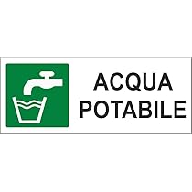 Targhetta Acqua NON Potabile 13126/d - Foto 4