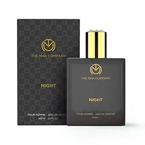 The Man Company Night Perfume For Men | EDP ( EAU DE PARFUM ) For Men | Premium Long Lasting Fragrance | Perfect Gift For Husband , Boyfriend - 60ml