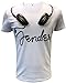 Produktbild Fender T-Shirt Headphone Größe XL Kopfhörer mit Kordel Design Shirt