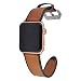 Produktbild myqyiyi Retro Mode-Armband Leder-Armband für Apple Watch Smartwatch 1/2/3 42MM A