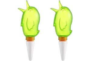 MiOYOOW Lot de 2 Globes d'arrosage pour Plantes, Bulbes d'Arrosage Goutte à Goutte Automatique, Arroseur à Plantes en Forme d'oiseau Dispositif d'arrosage Automatique pour Plantes d'Interieur Fleurs