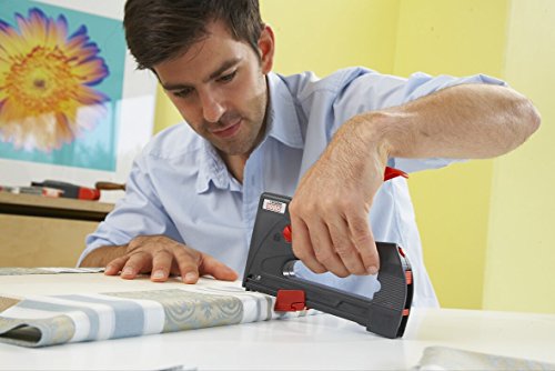 Novus Handtacker J – 16, ABS-Kunststoffgehäuse, Verarbeitung von Fein- bzw. Flachdrahtklammer, Unterlademechanik mit Sicherheitsentriegelung, Express Störungsbeseitigung uvm, 030-0390 - 7