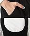 DEHANG Cotton Maternity Bib Pants Trousers With Adjustable Strap Size XL - Black