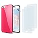 Produktbild Spigen Hülle + Folie iPhone 6 Plus / 6S Plus (Capella Schutzhülle Azalea Pink + 3 x Displayschutzfolie) [Spigen Protect Pro]
