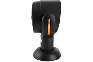 JIAWU Portable Range Hood, Kitchen Mini Fan Desktop Range Hood with 2 Speed Exhaust Fan, Small Fan Kitchen Hood with Detachable Filter and Oil Collection Cup for Indoor BBQ, Hot Pot