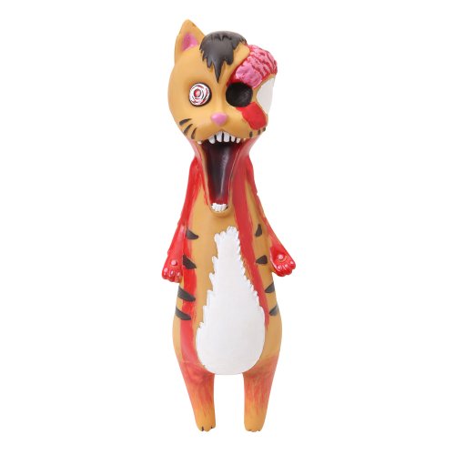 Preisvergleich Produktbild dogit Vinyl-Zombie Katze, 27 cm