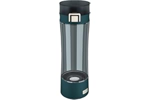 GOSOIT Hidrógeno alcalino botella de agua máquina generador de agua de hidrógeno ionizador con tecnología SPE y PEM, membrana estadounidense hace contenido de hidrógeno hasta 800-1200 PPB