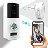 【WASSERDICHT & ENERGIESPAREND】 Schutzart IP55 gegen Staub und Wasser; Samsung 18650 Batterien, normaler Haushalt 3-5 Monate. Bitte laden Sie das Gerät vor dem Gebrauch vollständig auf.