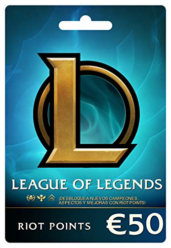 League of Legends 50 Tarjeta de regalo prepaga (7200 Riot Points)
