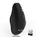 Produktbild Wireless Gaming Maus,DBPOWER Vertikale Ergonomische Maus USB 2.4G Optische Maus mit 4 Einstellbaren DPI Levels 1200/1600/2400/3000 und 6 Tasten für PC / Laptop / Computer / Notebook / Macbook-Schwarz