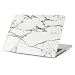 Produktbild Macbook Pro 15 Retina Hülle,Aomo Macbook Pro 15 Retina Zoll Tasche Marmor Muster Gummi Beschichtet Hartschale Sleeve Schutzhülle für Macbook Pro 15.4 Mit Retina Display Modell: A1398 [Marmor Muster Weiß 01]