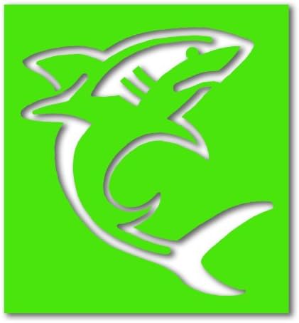 SD146 - Shark Stencils x 5 (suitable for glitter & ink temporary tattoos)