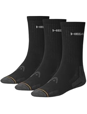 HEAD Unisex Performance Crew 9er Pack