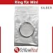 Produktbild Mini Schlüssel Ring Silber Autoschlüssel Funk Fernbedienung Ersatz Cooper Clubman One Neu