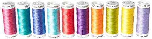 SulkyCrossroads Cotton Petites 12 Weight Summer Collection, Acrylic, Multicolour, 4.4x33.65x2.54 cm