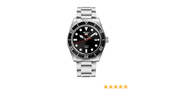Seiko Orologio Analogico Automatico Uomo con Cinturino in Acciaio Inox  SRPB91K1 : Amazon.it: Orologi