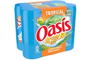 THE GREAT CANADIAN TEA OASIS Tropical Caja Slim 6X33Cl - La unidad