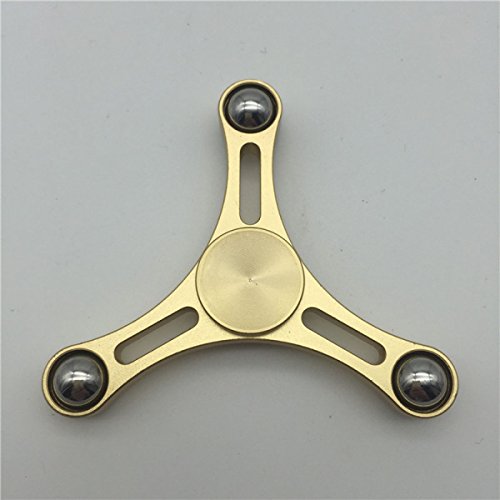 YIHANG @ Fidget Spinner Aluminum Alloy Waistline Fingertip Gyro Finger Screw Adult Decompression Toys,Gold YIHANG @ Fidget Spinner Aluminum Alloy Waistline Fingertip Gyro Finger Screw Adult Decompression Toys,Gold
