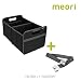 Produktbild Faltbox Classic Large Lava Schwarz / Uni + Tragegriff 32x50x27,5cm stabil abwischbar Polyester Fitness Studio Wellness Sport Wäschekorb Ausflug Kofferraumbox Bundle platzsparend