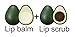[Skin Food] Avocado Lip Balm + Lip Scrub 2pcs SET