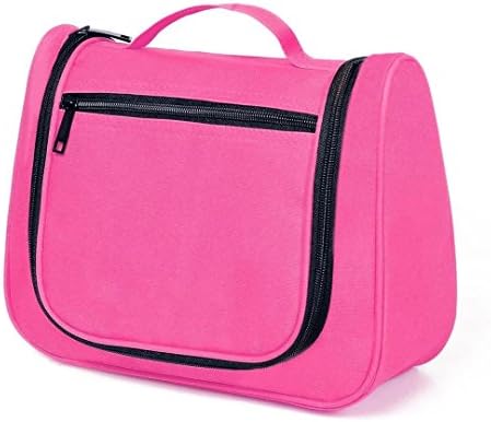 UrCool Unisex Travel Hanging Cosmetic Organizer Kit Toiletry Bags Makeup Storage Bag Case Rose