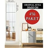 4 Adet 30x30 cm Dekoratif Kare Ayna - &Ccedil;ift Taraflı Bant İle G&ouml;nderilir, ger&ccedil;ek cam ayna