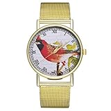 IG Invictus Vintage Ladies Round Mesh Strap Watch Quartz Fashion Watch Quarzmaschengürtel Modeuhr T82 W MIT Mode, Uhren, Quarz -