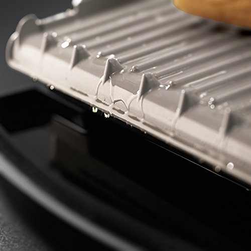 Russell Hobbs 22160-56 Grill und Melt Fitnessgrill / Kontakt-, Sandwich- und Paninigrill / spülmaschinengeeignete Grillplatten - 4