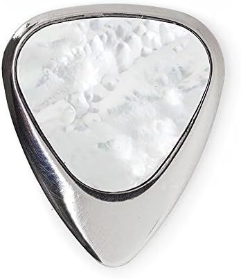 Inlay Tones ILT-WMOP-1 White MOP Single Plectrum Guitar Pick