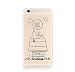 Produktbild iPhone Hülle von licaso® für das Apple iPhone 6 & 6S aus TPU Silikon Snoopy träumt Muster ultra-dünn schützt Dein iPhone 6 & ist stylisch Charlie Brown Peanuts Schutzhülle Bumper in einem (iPhone 6 6S, Snoopy träumt)