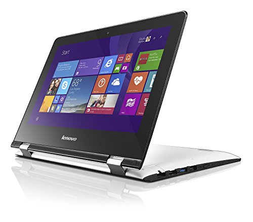 Lenovo Yoga 300 11 6 inch HD Touchscreen Notebook  Intel Celeron N2840 2 16 GHz  2 GB RAM  32 GB eMMC  WLAN  Bluetooth  Camera  Integrated Graphics  W