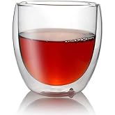 Epinox &Ccedil;ift Cidarlı İki Katmanlı &Ccedil;ift Camlı Bardak, Kupa, Borosilikat Cam, Yalıtımlı, 250 ml