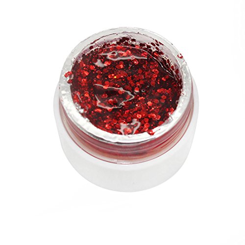 Fashion Glitter Powder Glue Nail Polish Soak Off Uv Lamp Gel 8Ml Lasting Shiny