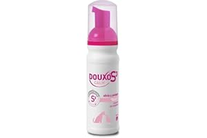 DOUXO S3 Calm Mousse para perros y gatos - Higiene de pieles sensibles - Alivia y protege - Fragancia hipoalergénica - 150ml