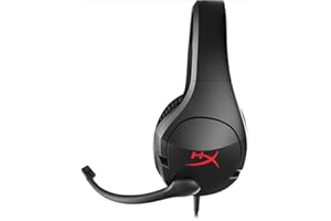 HyperX Cloud Stinger – Gaming Headset, Lightweight, Comfortable Memory Foam, Swivel to Mute Noise-Cancellation Microphone, Works on PC, PS4, PS5, Xbox One, Xbox Series X|S, Nintendo Switch and Mobile