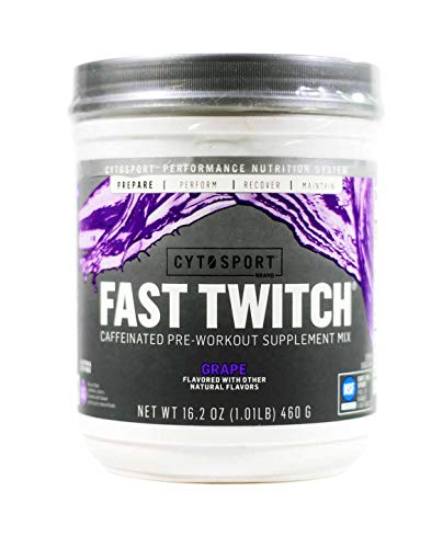 Cytosport Cytomax Fast Twitch, Grape, Pack of 20 Servings