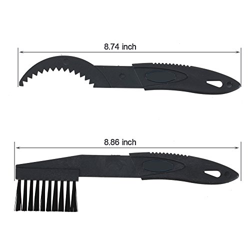 Witasm Fahrrad Kettenreinigungsgerät mit Ritzelbürste Fahrrad Kettenreiniger Set für Zahnkranz und Kettenreinigung Cycling Bike Bicycle Chain Cleaner - 7