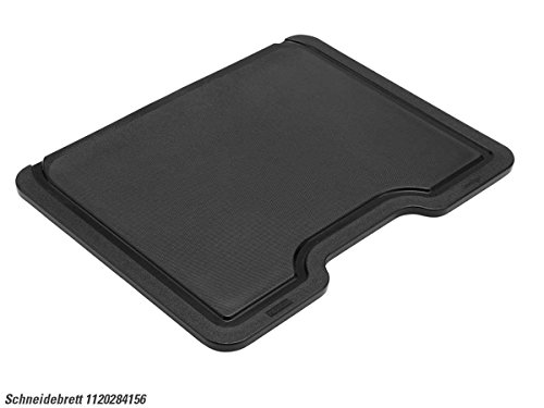 Franke 112.0284.156 Schneidebrett Rüstbrett Kunststoffantibakteriell schwarz Zubehör Serie Hydros