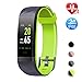 Produktbild Letsfit Fitness Armband Farbbildschirm mit Pulsmesser, Fitness Tracker IP68 Wasserdicht 0,96 Zoll Aktivitätstracker Schrittzähler Pulsuhren Smart Watch Uhr für Herren Damen MEHRWEG