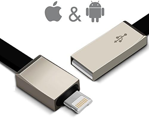 2 in 1 Cable Lightning / Android - Universal charger iPhone and Android. Data transfer and high-speed synchronization. Compatible with iPhone 7