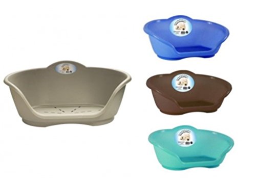 medium plastic dog bed