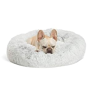 Delidraw Plush Pet Bed,Shag Faux Fur Donut Cuddler Bed Warm Plush Dog Puppy Mat Pet Bed, Soft Pet Bed,New Pet Bed Cama para Mascotas de Felpa,Cama para Mascotas de Felpa,Alfombrilla para Mascotas