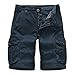 Produktbild Cargo Shorts Herren Sommer Strandshorts für Freien Freizeit Outdoor Sport Joggen Training Laufen Fitness Baggy Baumwolle Overalls Strand Freizeithose Sporthose Hosen