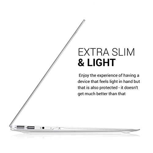 kwmobile Crystal Hülle für Apple MacBook Air 13″ (ab Mitte 2011) Hard Case – dünne durchsichtige transparente Schutzhülle Cover Tasche Indische Sonne Design Dunkelblau Transparent - 3
